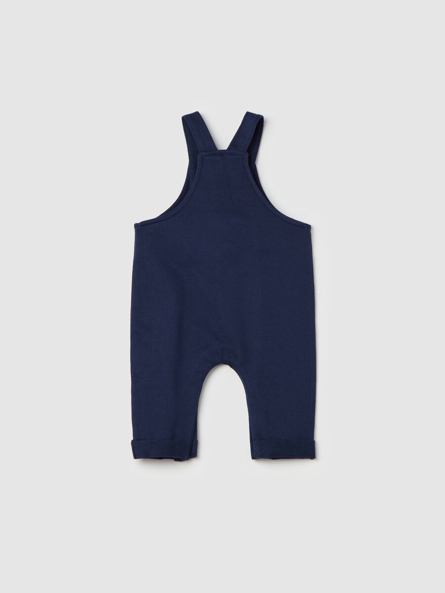 Cotton dungarees with pocket_1