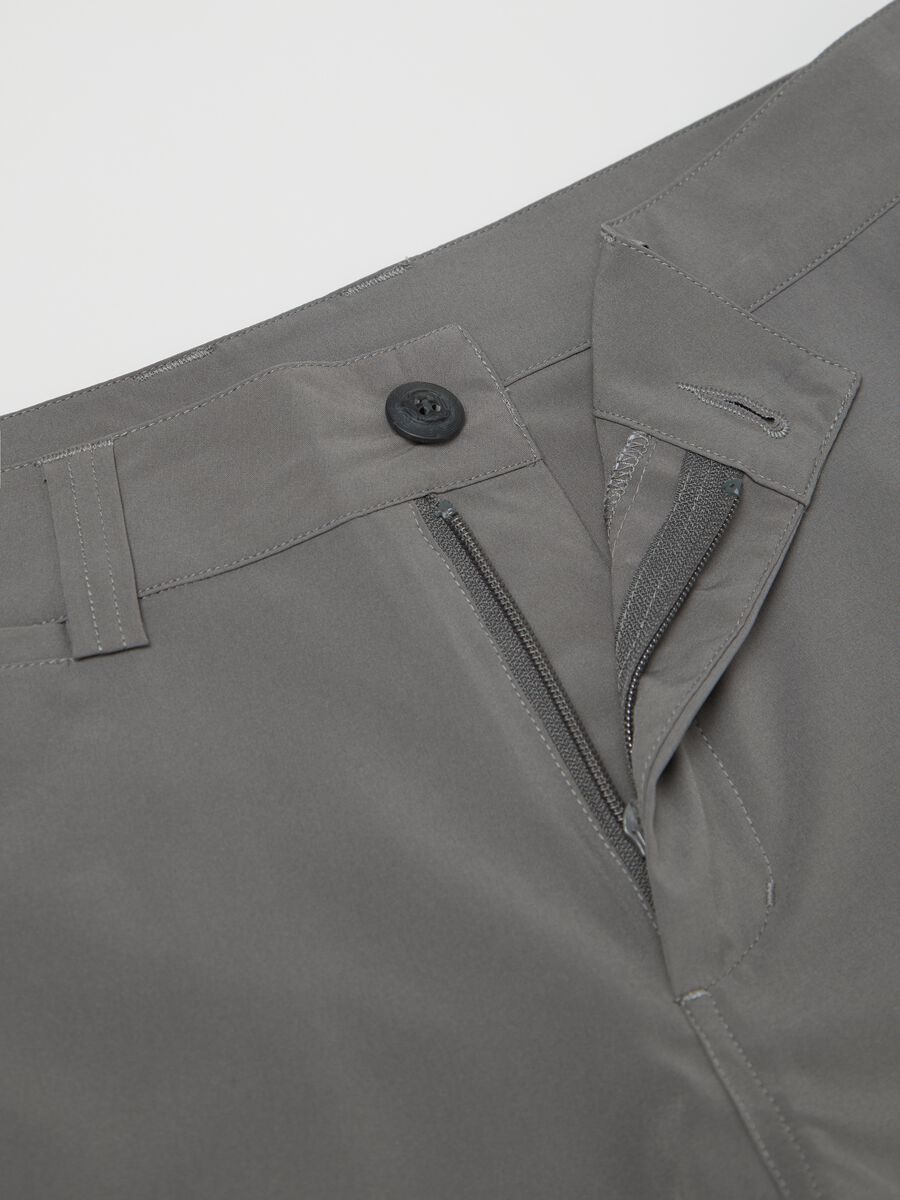 MILK+HERO Stretch Fabric Grey Swim Boxers_5