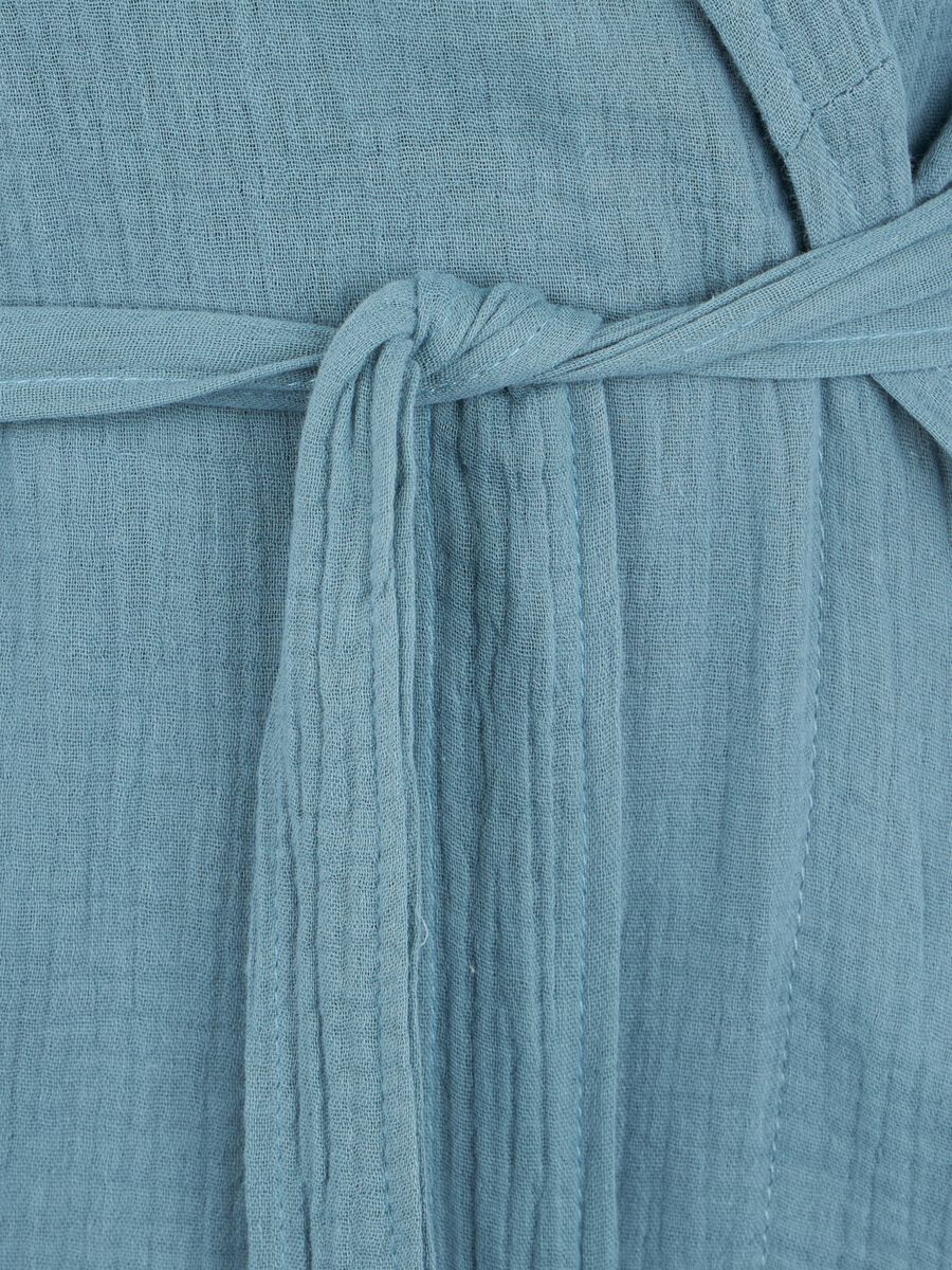 Accappatoio kimono in puro cotone lavato_1