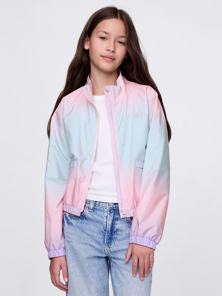 Multicoloured lightweight jacket_0
