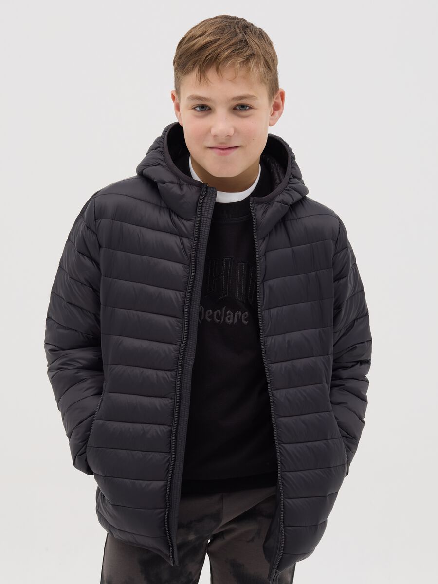 Ultralight down jacket with hood_0