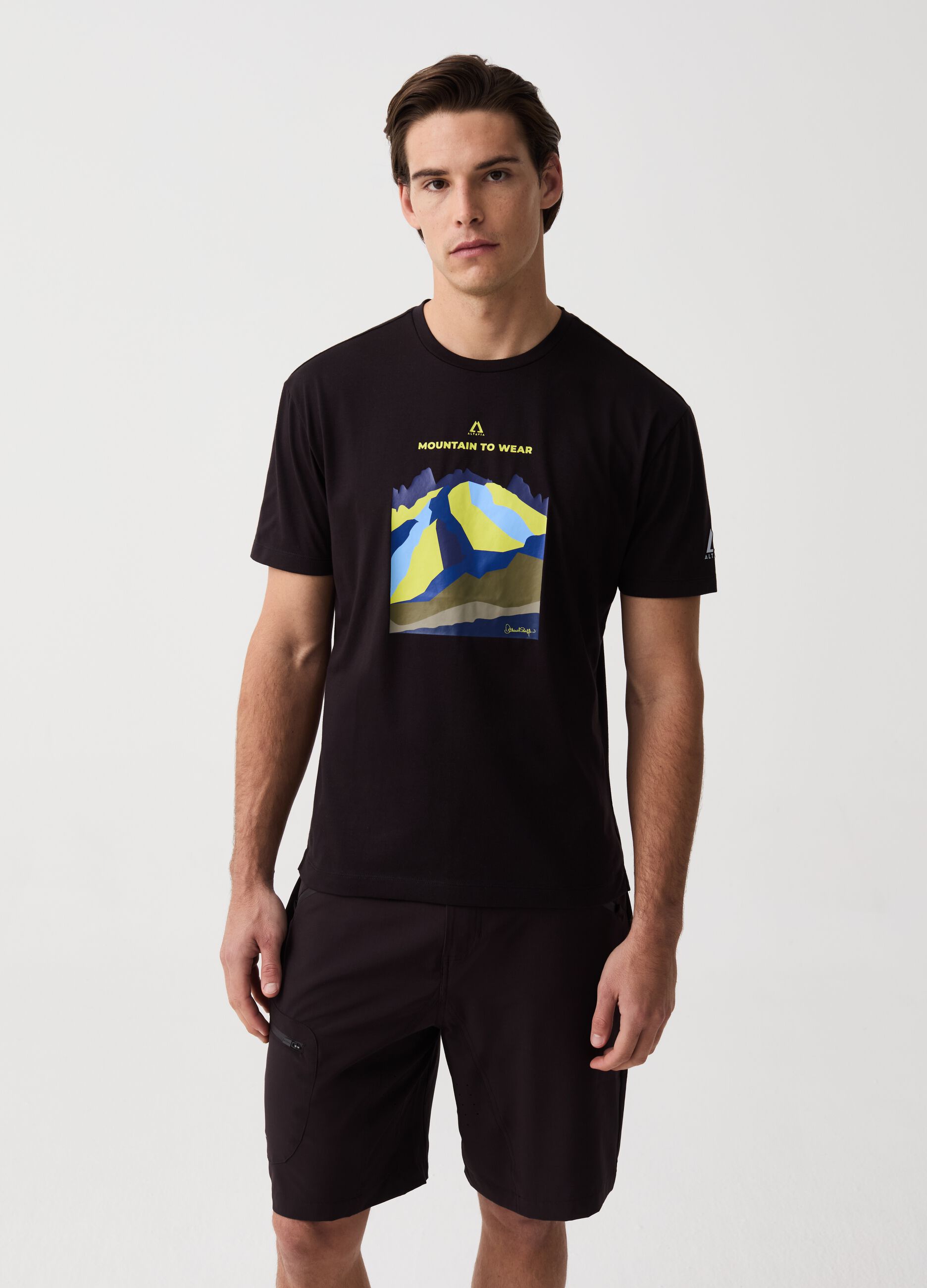 Ovs T-shirt con stampa Altavia by Deborah Compagnoni