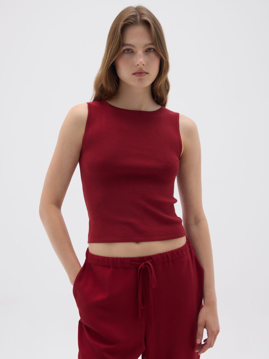 Women's Red Vest_0