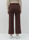 Flare-fit crop trousers in corduroy_3