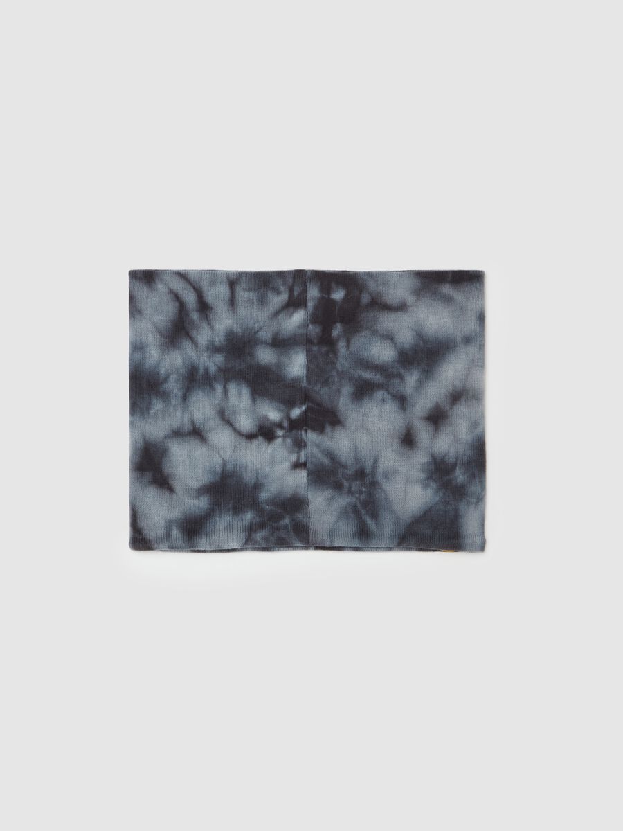 Batman knit tie-dye neck warmer_1