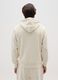 Beige pure cotton sweatshirt regular fit_2