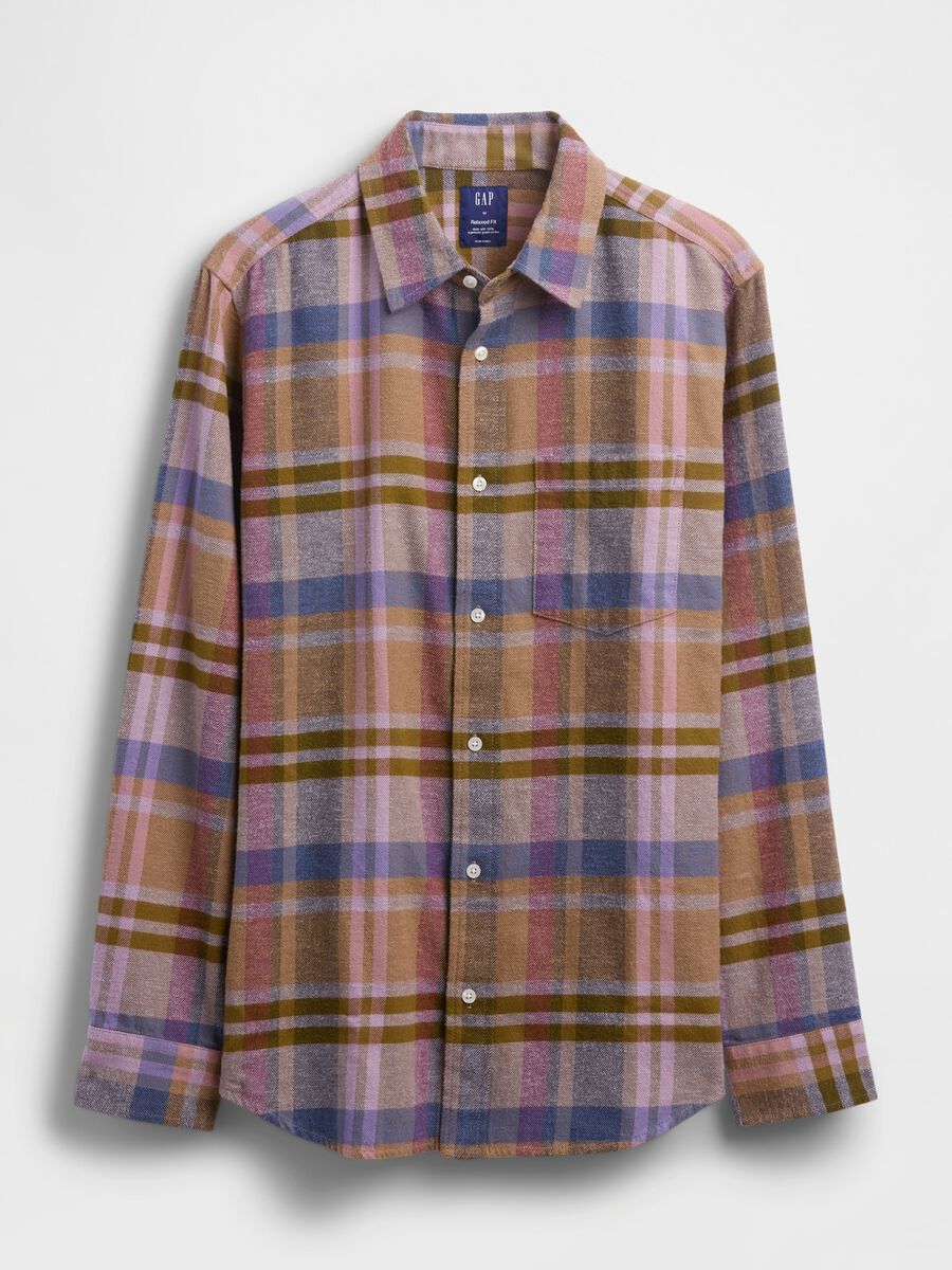 Multicolour Long Sleeve Cotton Shirt_3