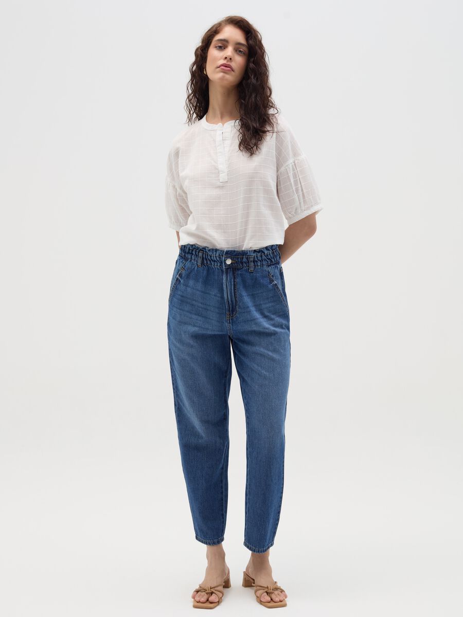 Cropped slouchy-fit jeans_0