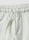 White pure cotton regular fit toddler shorts_2