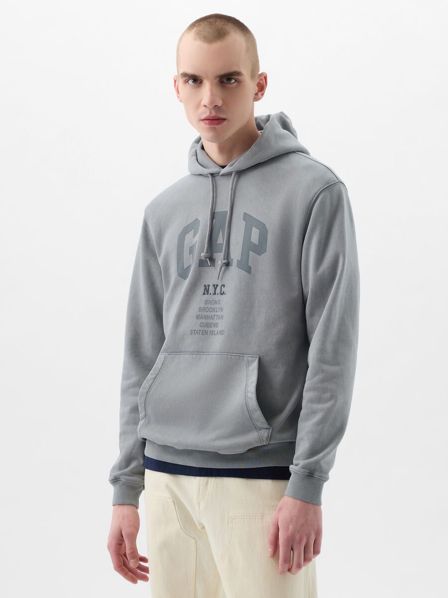 Hoodie with printed logo_0