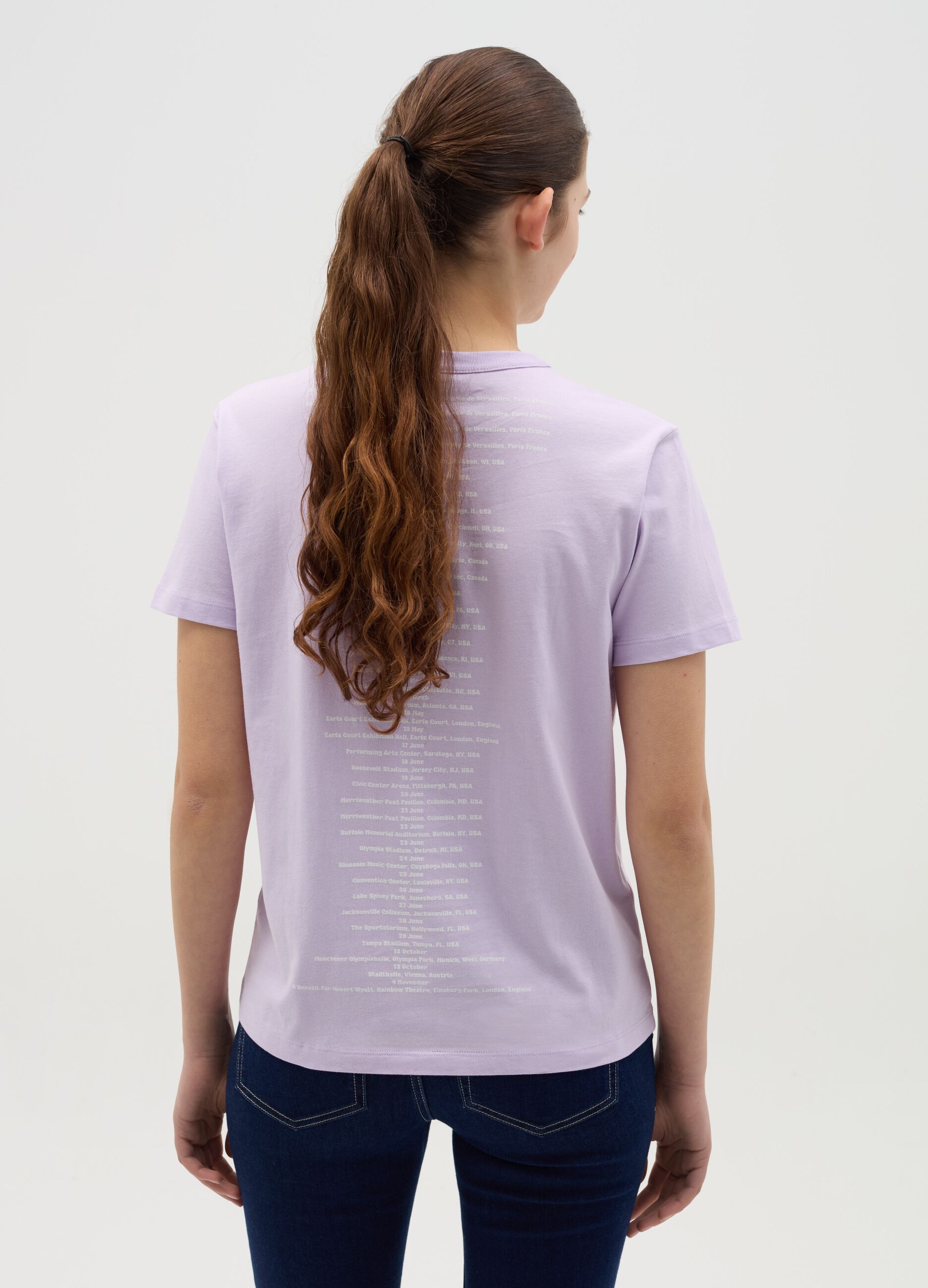 T-shirt with Pink Floyd print