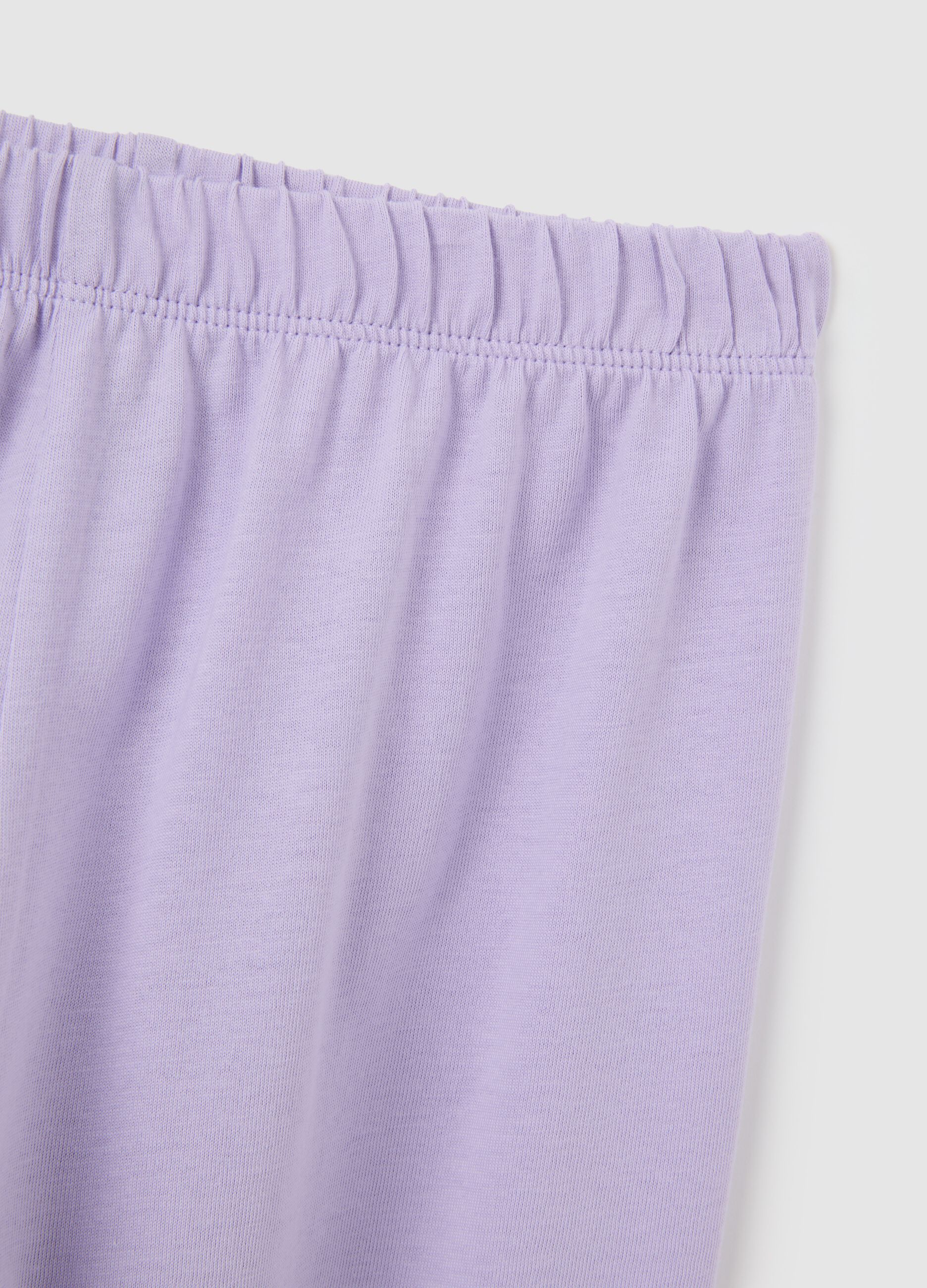 Girls' pyjamas in pure multicoloured cotton