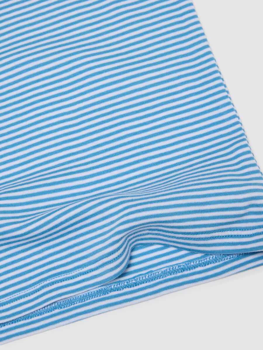 Two-pack kid's multicolour cotton vests, regular fit_2