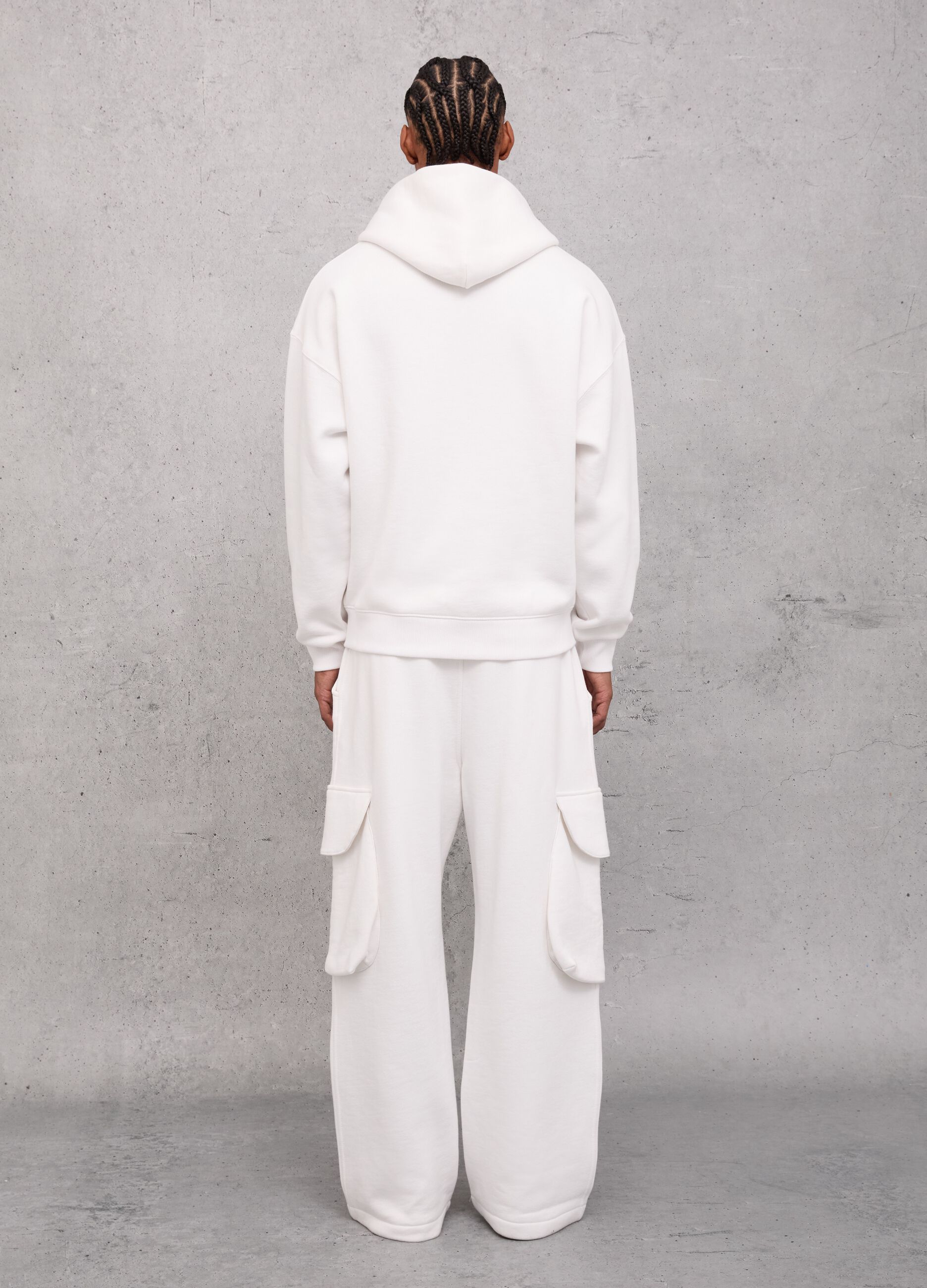 Cargo Sweatpants White