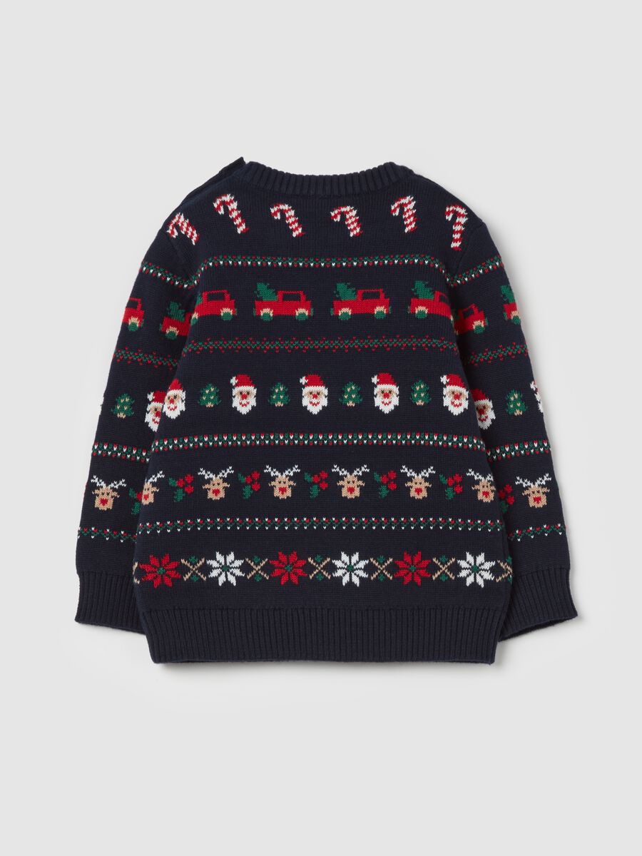 Christmas jumper with jacquard designs_1