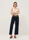 Jeans in puro cotone blu baggy fit_0