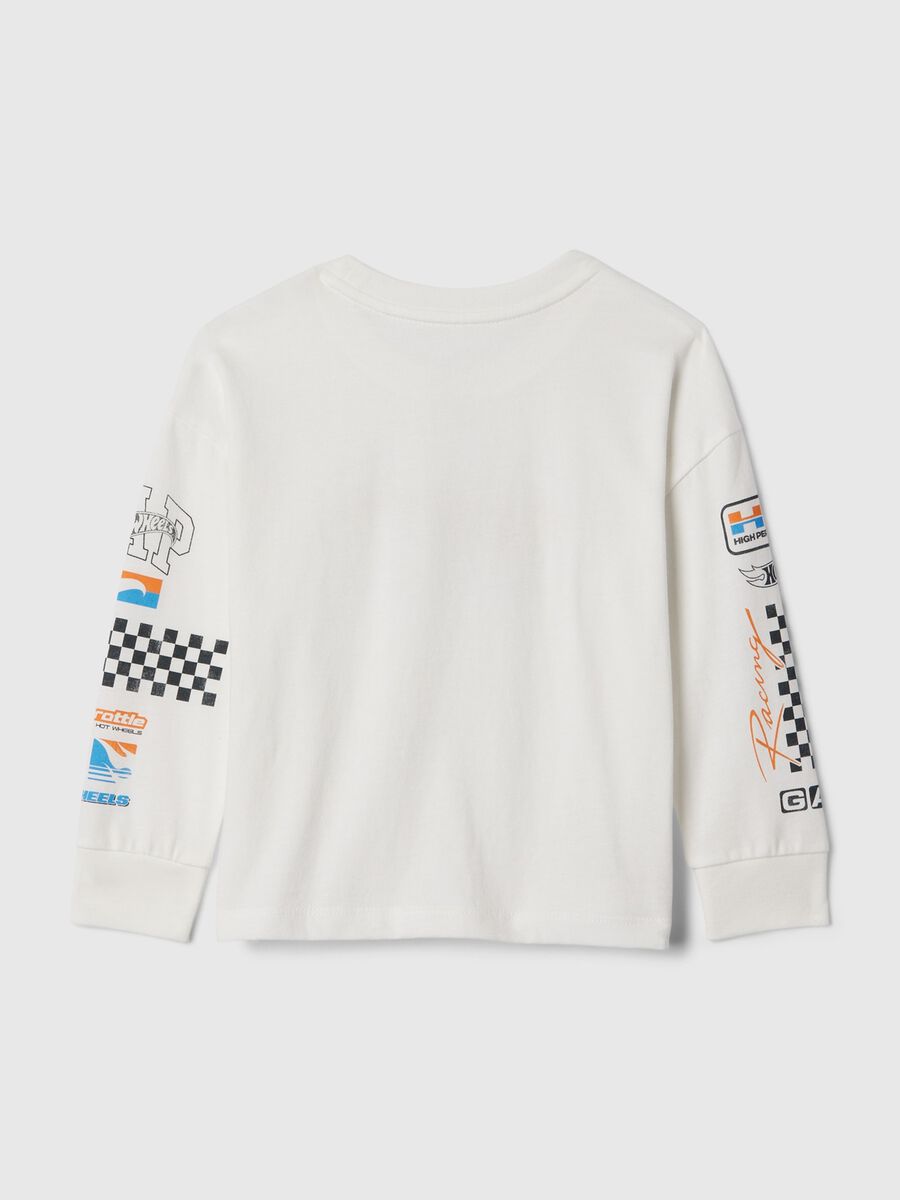 T-shirt with Hot Wheels print and logo_1