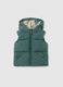 Regular fit green children's gilet_0