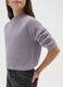 Girls' purple regular fit jumper_2