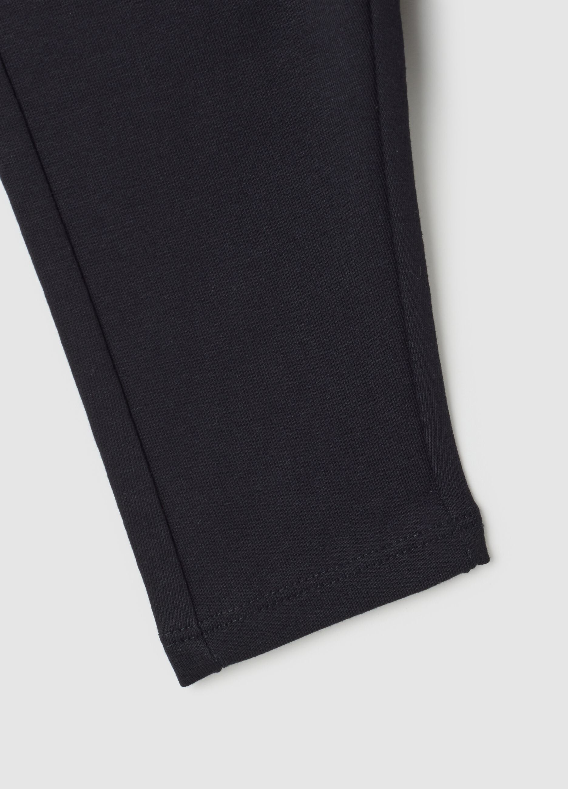Stretch Black Trousers