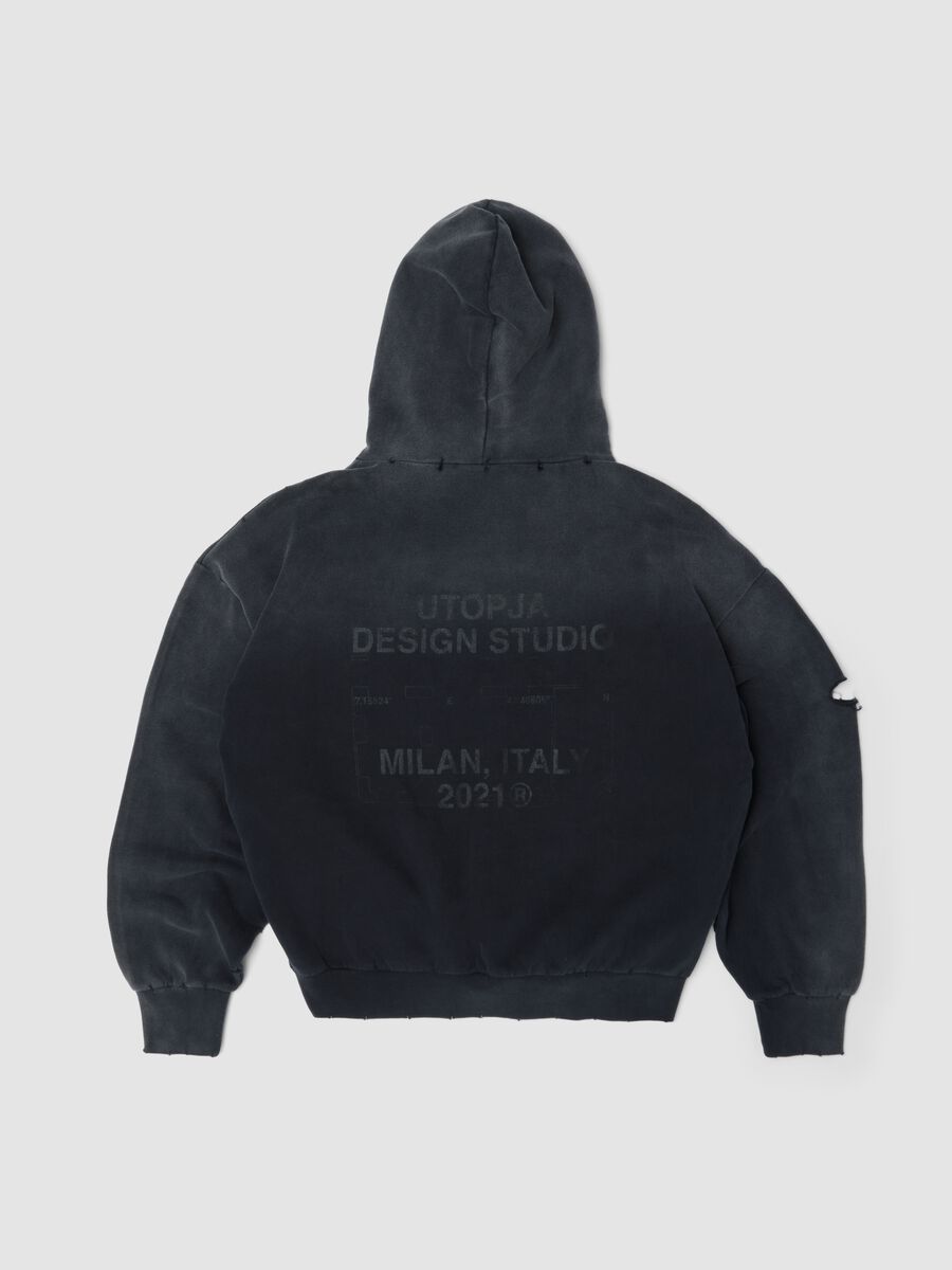 Hoodie Sunfaded Black_5