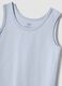 2-pack of blue and white organic cotton vests with print_2