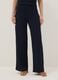 Blue Maternity Pants Relaxed Fit_1