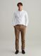 Contemporary regular-fit trousers in stretch cotton_0