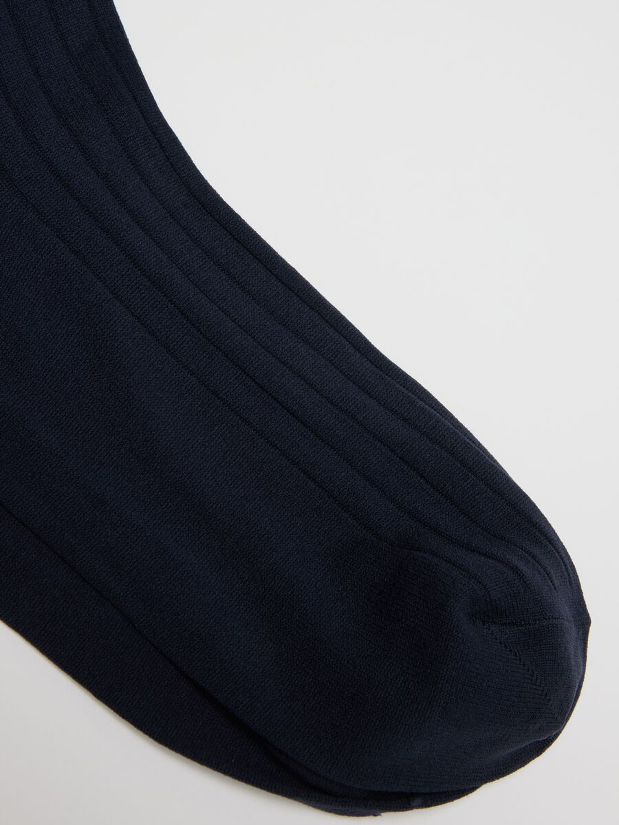 Two-Pack Short Blue Socks_2