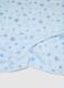 Baby blanket in pure blue fabric_1