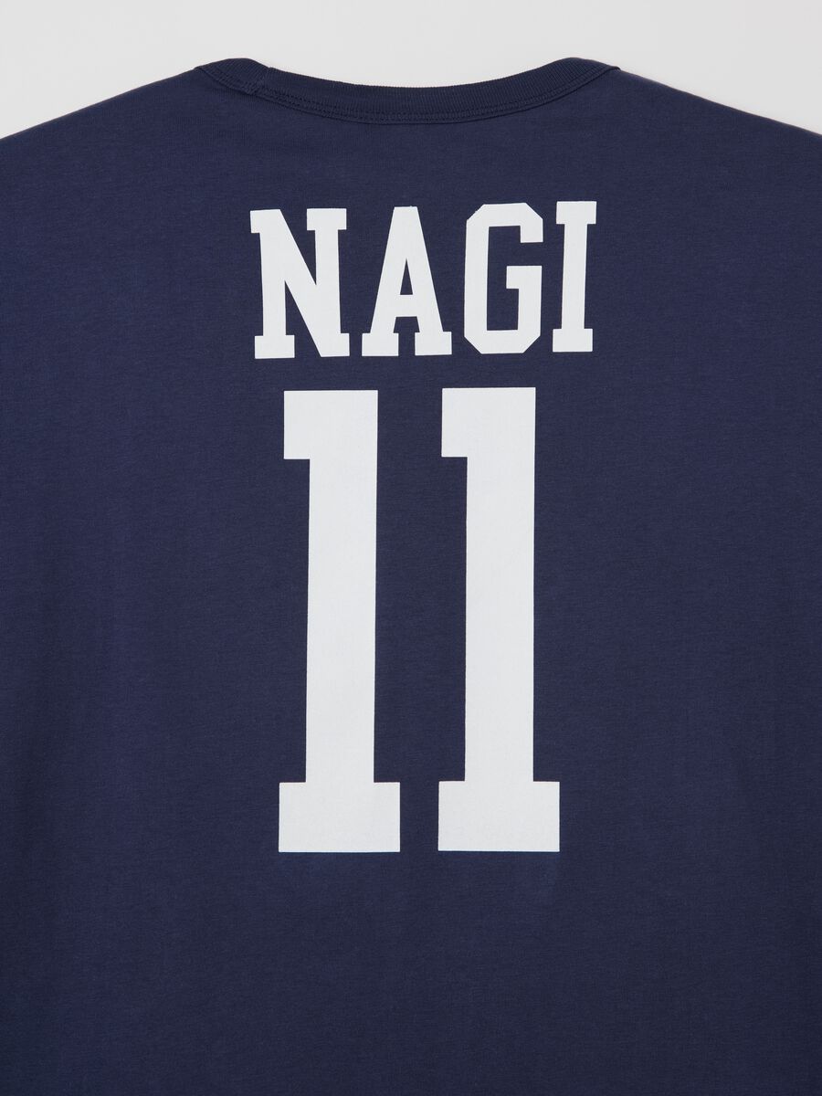 Blue T-shirt with Seishiro Nagi print_5