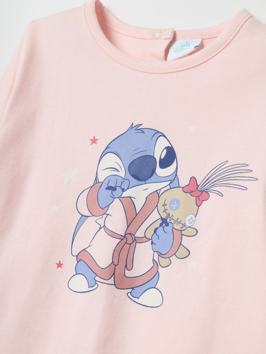 Multicolour pure cotton long-sleeve bodysuits for infants_2