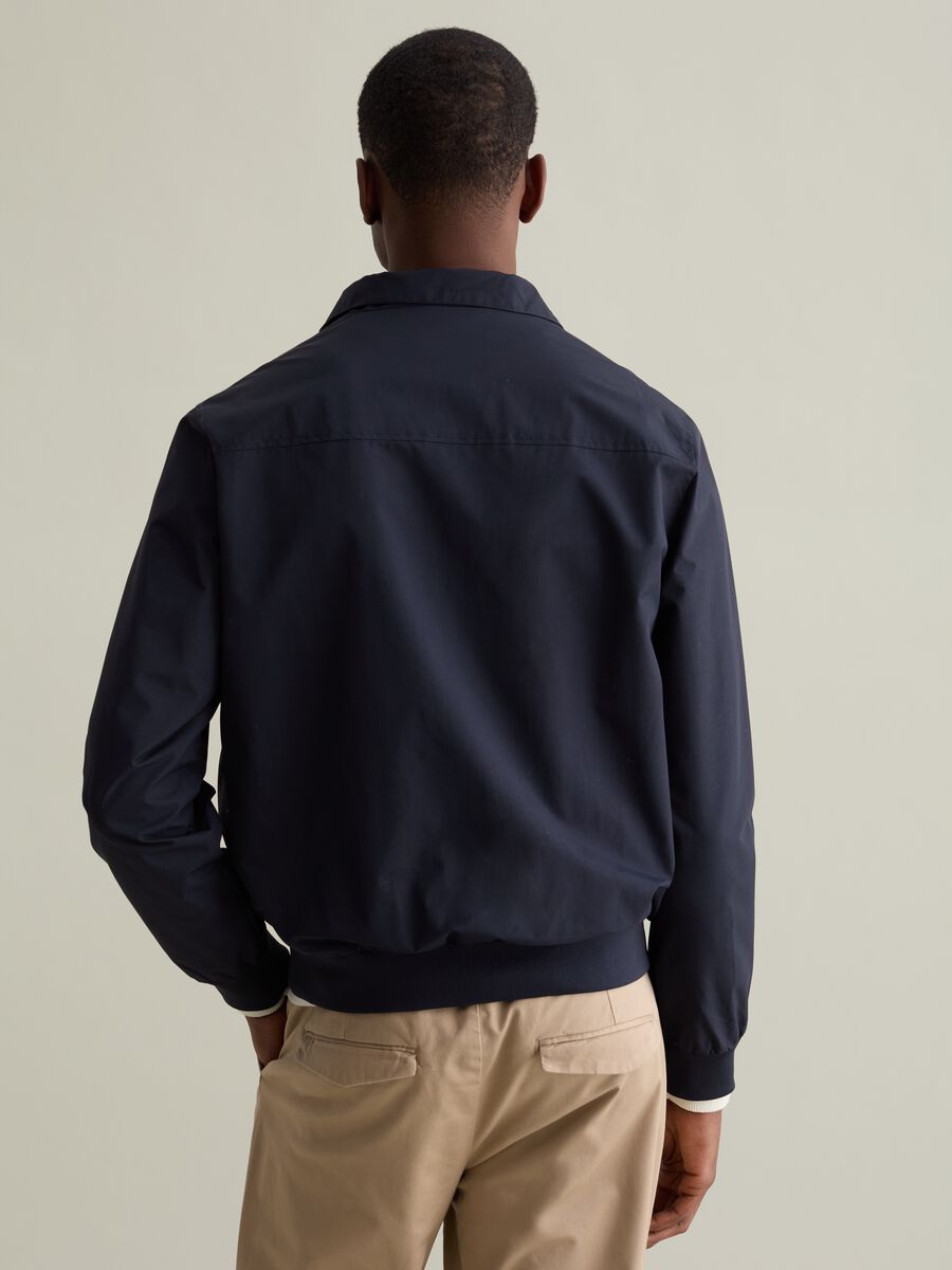 Full-zip bomber jacket with high neck_3