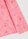 Girls' Pink Pure Cotton Pyjamas with Print_2