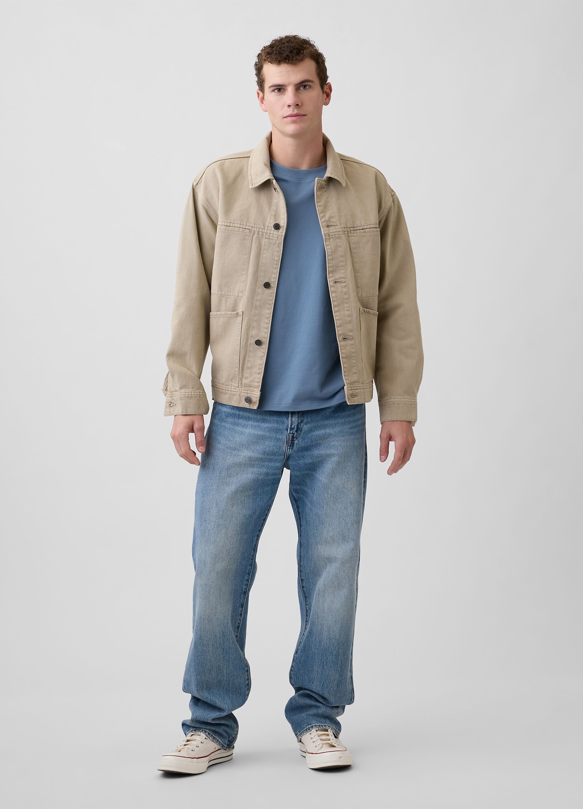 Pure cotton short-sleeve T-shirt