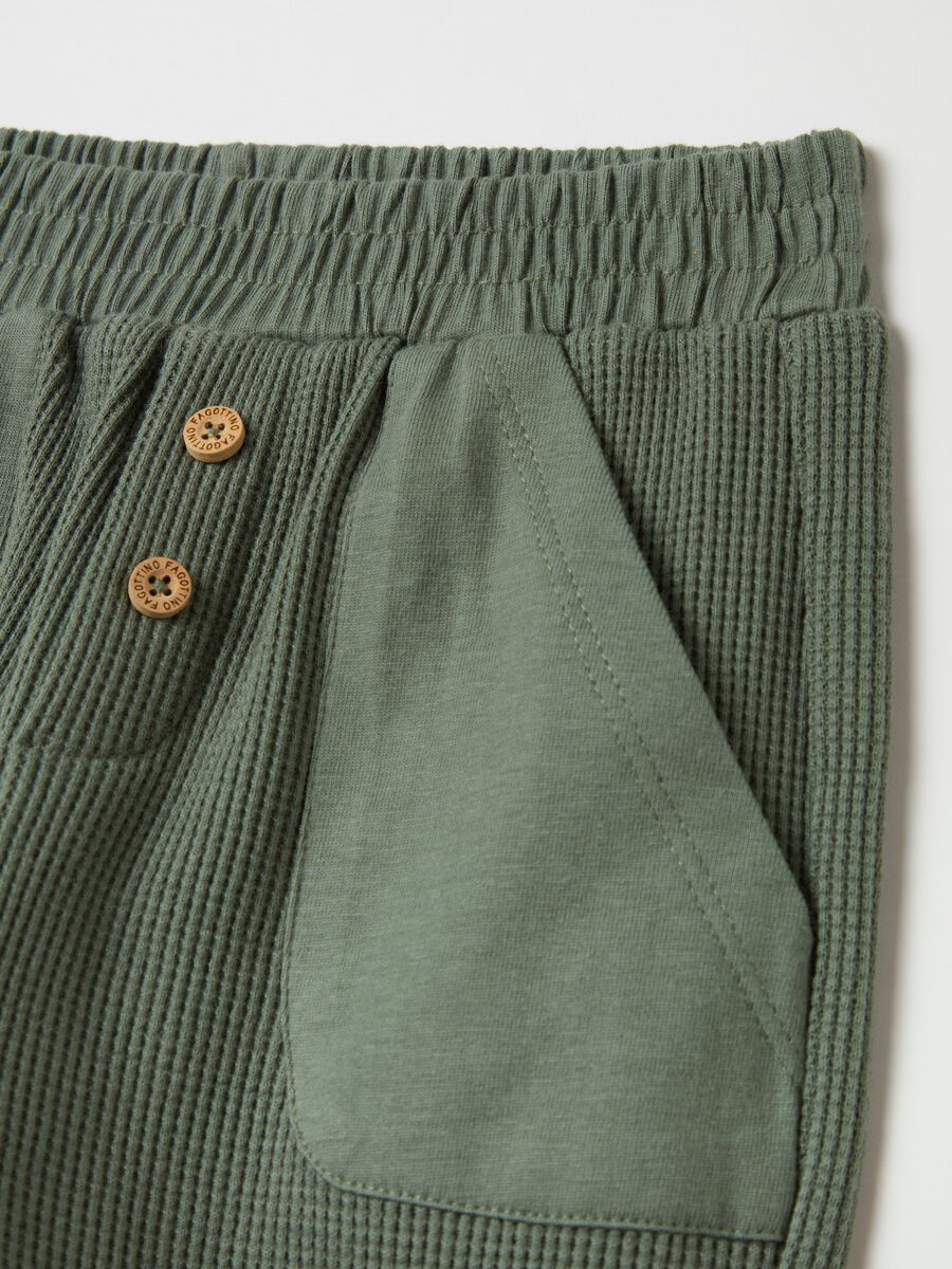 Waffle-weave joggers_2