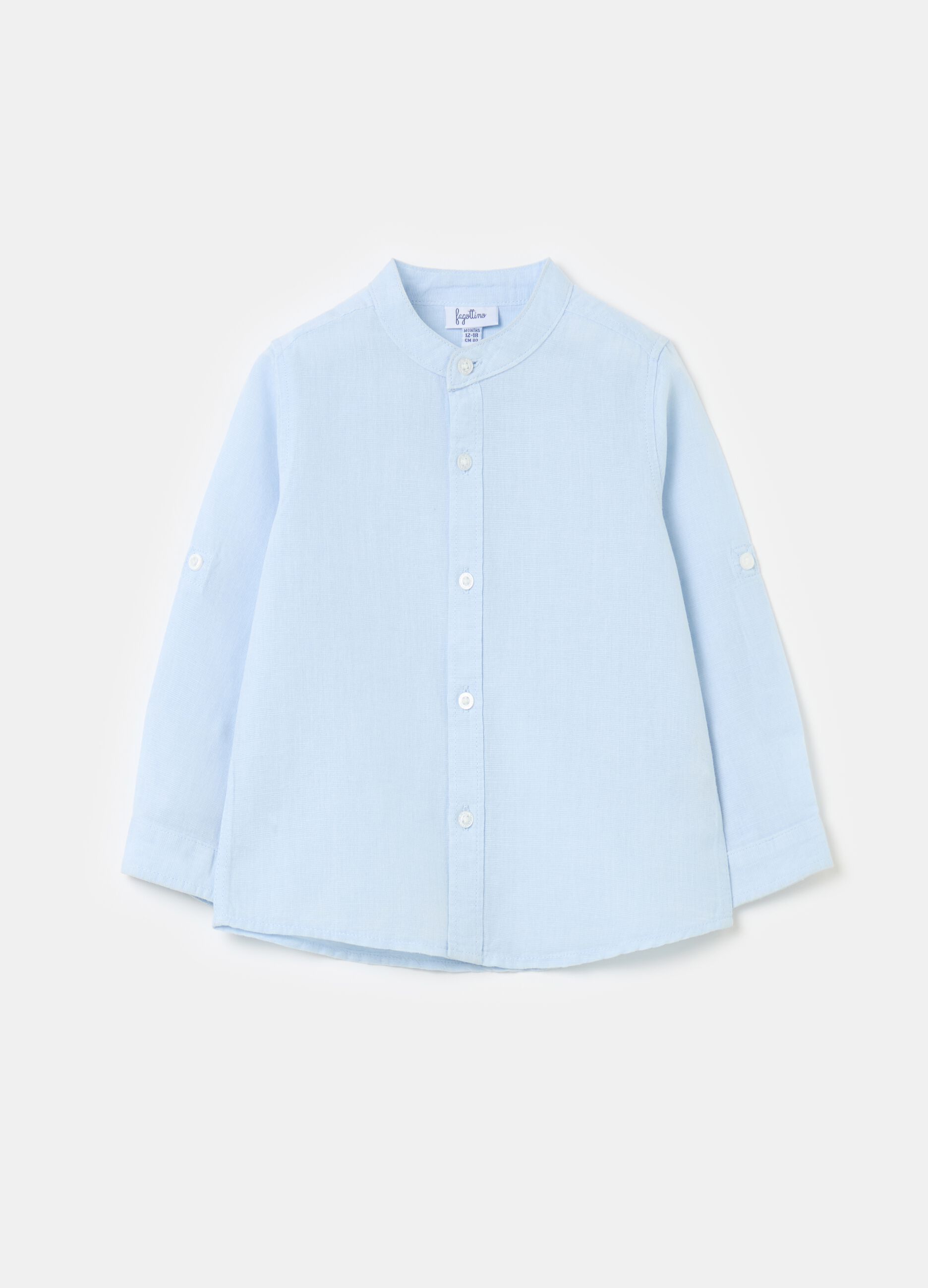 Cotton and linen shirt