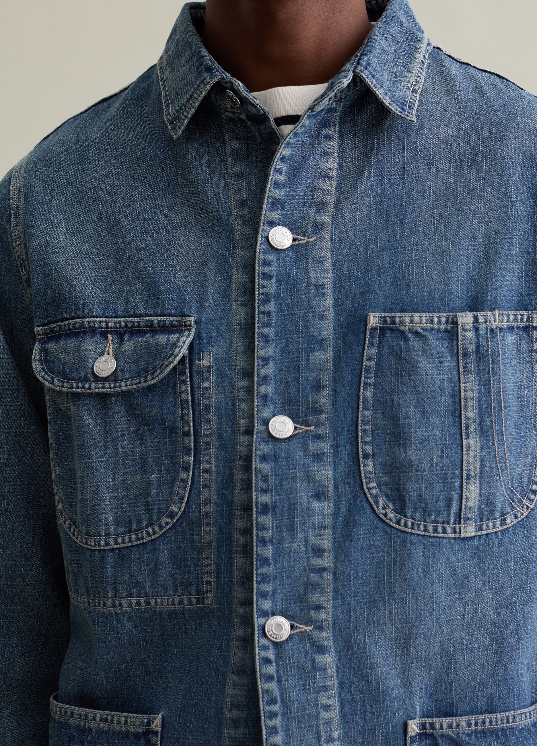 Shacket in denim