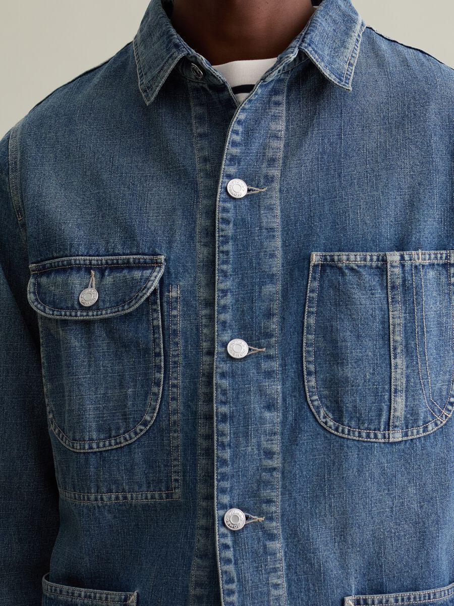 Shacket in denim_2