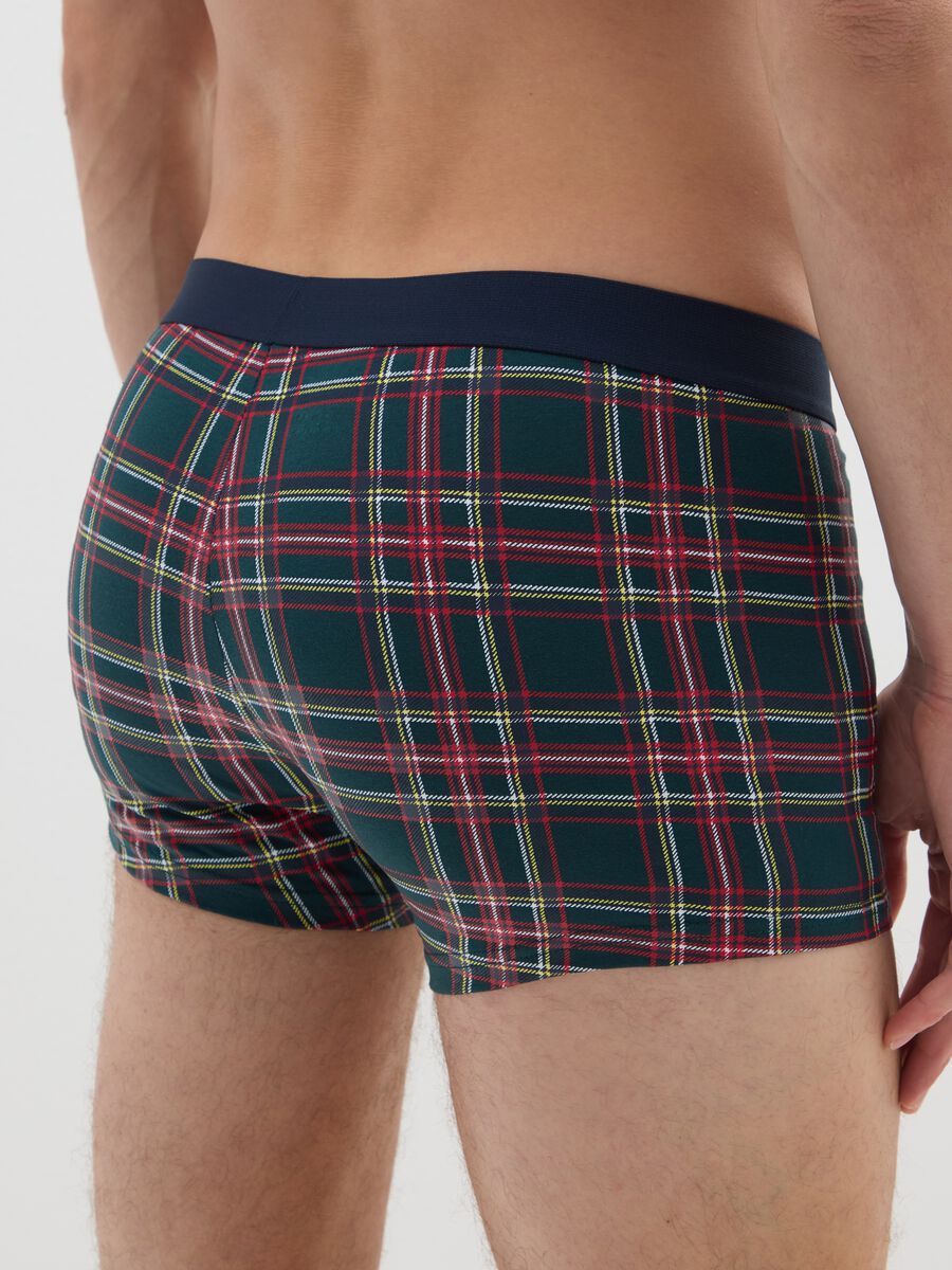 Bipack boxer in cotone elasticizzato multicolor regular fit_2