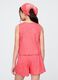 Girls' Orange Linen Blend Top_2