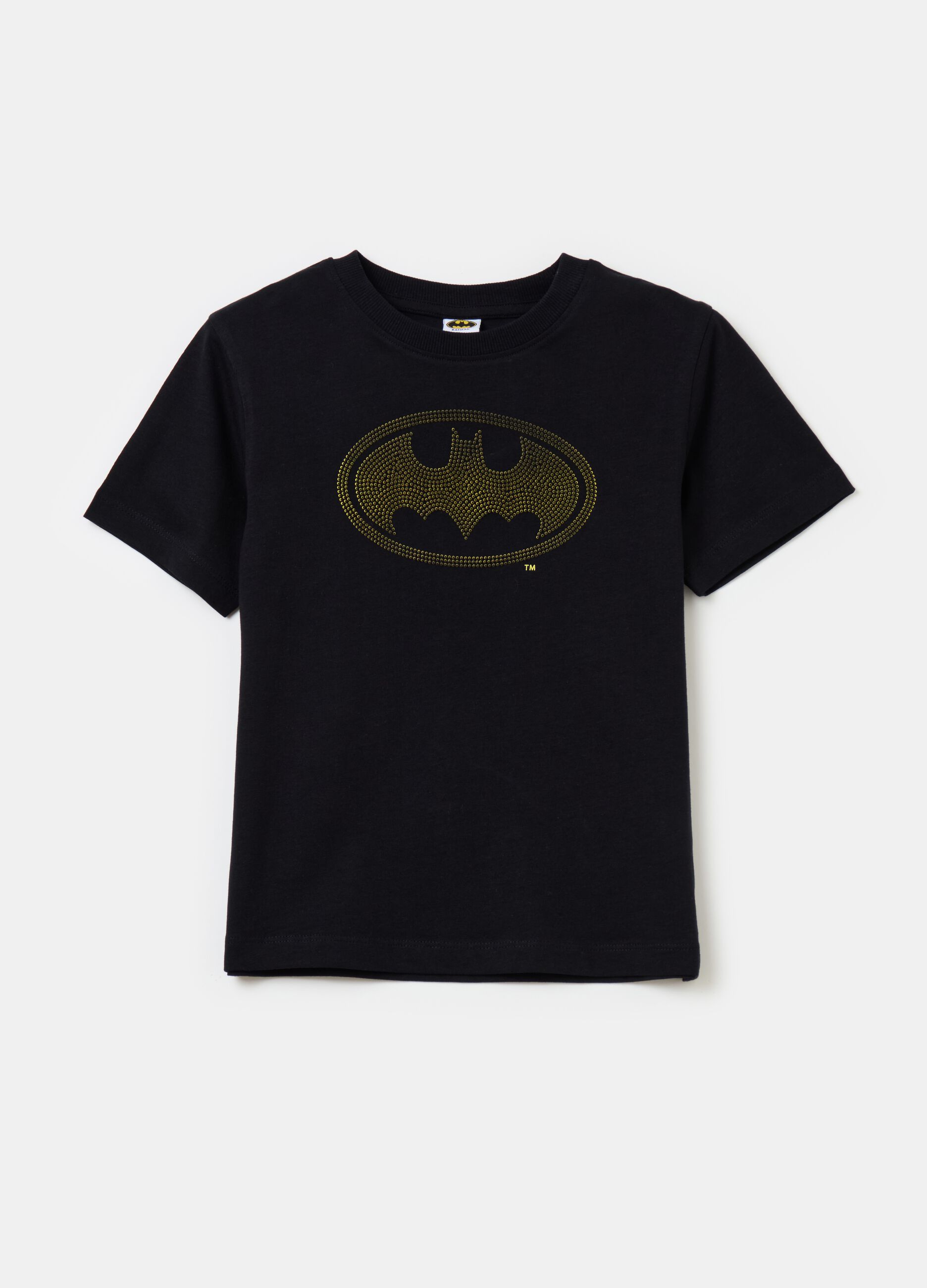 T-shirt in cotone con stampa Batman