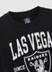 Black pure cotton regular fit Las Vegas Raiders T-shirt_5
