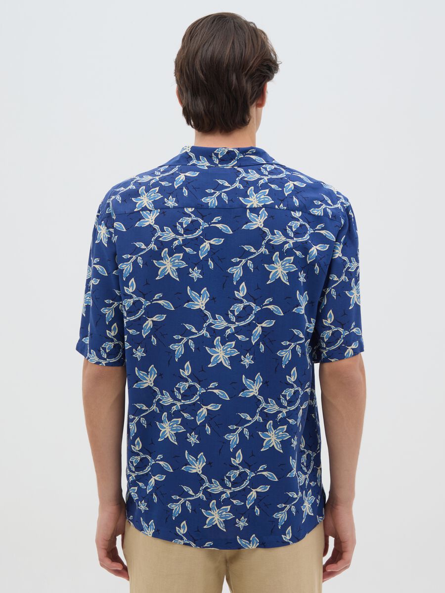Men's Multicolour Over Fit Shirt_3