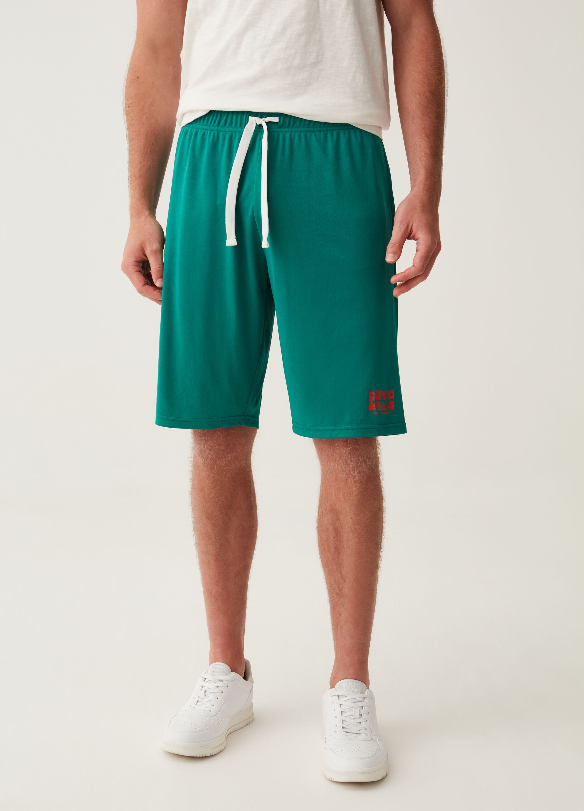 Bermuda jogger con stampa Grand&Hills_1