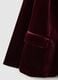 Red Velvet Slim Fit Blazer_5