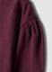 Purple cotton-blend crew-neck sweatshirt with bow_3