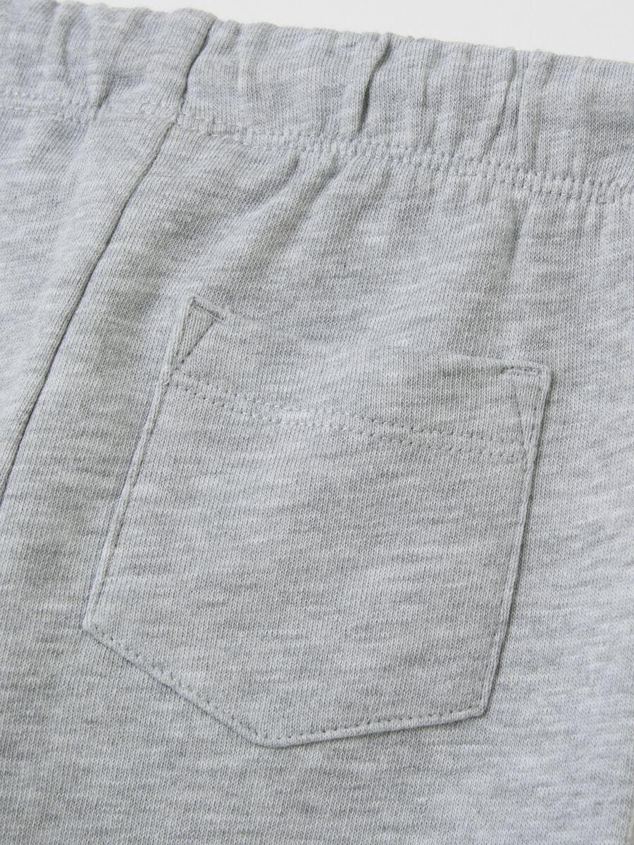 Cotton joggers with drawstring_3