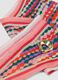 Foulard multicolor in puro cotone con stampa_2