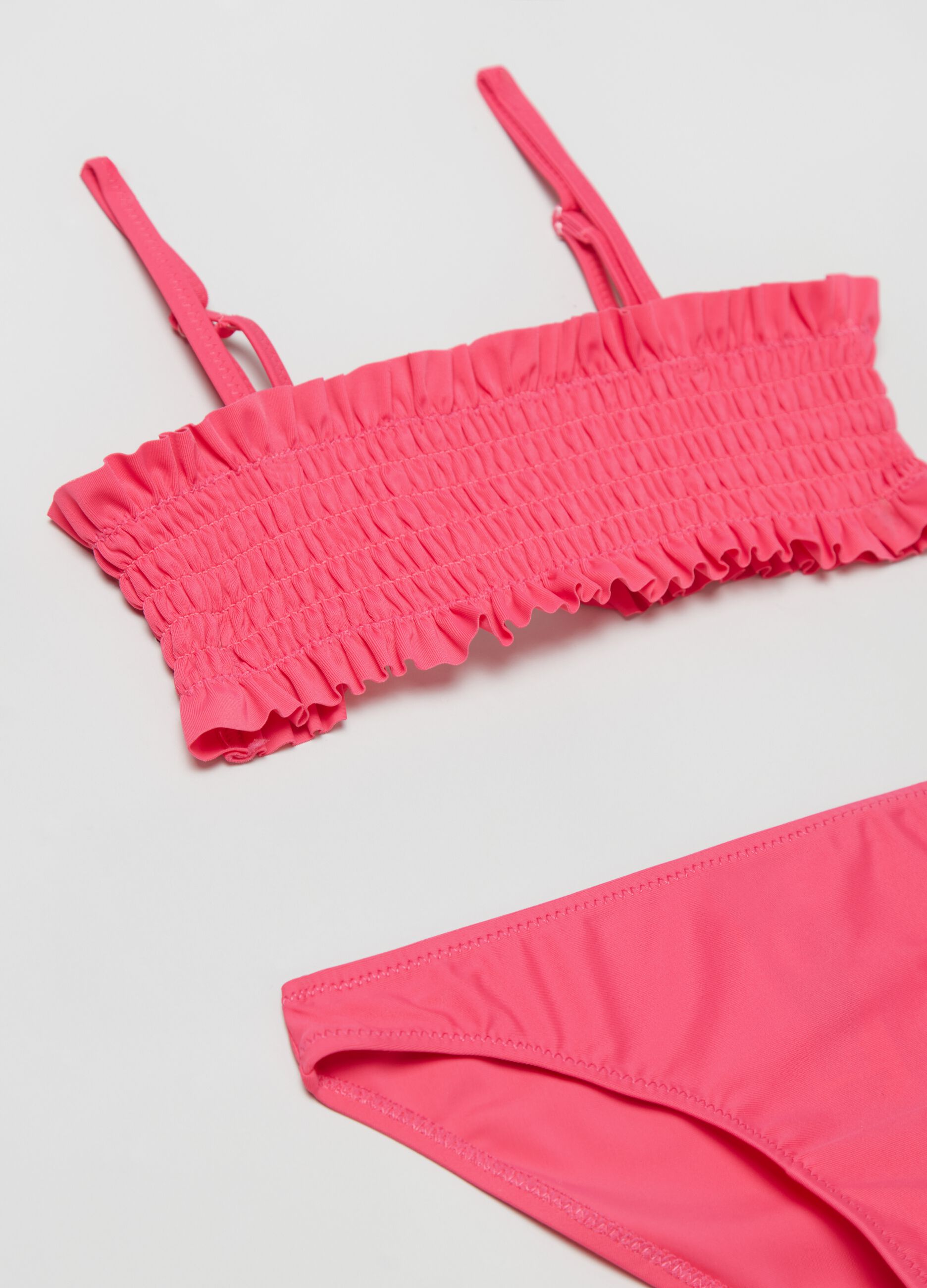 Bikini con punto smock_2